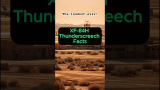 XF84H Thunderscreech Facts The worlds loudest airplane avgeek pilotlife quiztime pilot [upl. by Utter]