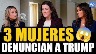 🚨DENUNCIAN A TRUMP 3 MUJERES Oficiales de su Administración [upl. by Casady]