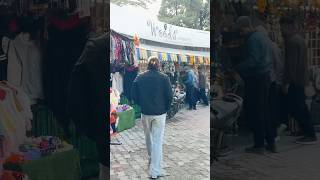 Exploring the market in snow view point of Nainitalviralvideotraveltrendingshopingexplore [upl. by Adnorhs]