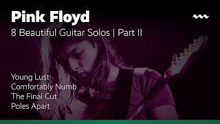 8 Pink Floyd Guitar Solos Part 2 Young Lust Comfortably Numb Poles Apart By Mateus Schäffer [upl. by Corty]