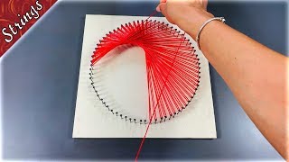 Amazing String Art to decorate you Walls [upl. by Sandye]