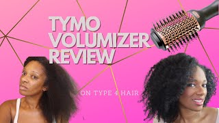 TYMO VOLUMIZER HOT AIR BRUSH REVIEW BLOWOUT  SHANELLE JOHN [upl. by Ingmar381]