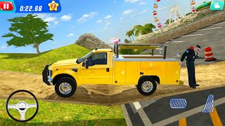 Emergency Beach Pickup Driving 2  Coast Guard Patrol Simulator  Android Gameplay [upl. by Cloris]