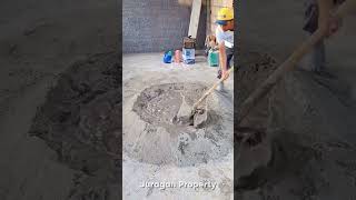 Tile Installation construction trending fyp fypシ゚viral fypshort short [upl. by Dlorad]