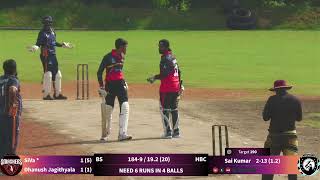 GENPACT PREMIER LEAGUE  2024  HMS BLACK CAPS vs BCM SMASHERS [upl. by Fahey]