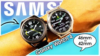 Galaxy Watch 4 Classic 46mm vs 42mm Dont BUY the WRONG ONE [upl. by Hathaway529]