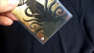 Arkham Horror LCG Card Game  Card Sleeves  Arkham Chronicle 002 [upl. by Anilem437]