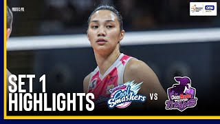 CREAMLINE vs CHOCO MUCHO  SET 1 GAME HIGHLIGHTS  2024 PVL REINFORCED CONFERENCE  AUGUST 17 2024 [upl. by Kir]