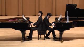 Bolcom  The Garden of Eden for 2 pianos 4 hands [upl. by Althee]