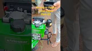 Part02 Demo Kirloskar 5HP Power Tiller Diesel [upl. by Gerti]