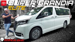 This 2023 Toyota Hi Ace SUPER GRANDIA ELITE is a BUDGET ALPHARD  Philippines [upl. by Coombs592]