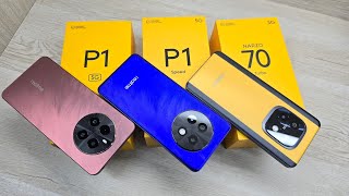 Realme P1 Speed 5G vs Realme P1 5G vs Narzo 70 Turbo 5G  Which Should You Buy [upl. by Htidra483]