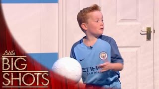 Tiny Footballer Recreates His Favourite Goals  Little Big Shots [upl. by Blau614]