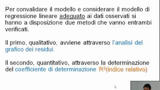 Statistica Medica  La regressione lineare [upl. by Anelak]