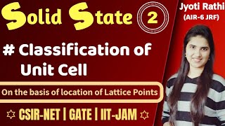 Classification of unit cellPrimitive unit cellNon primitive cellLattice point per unit cell [upl. by Aicirtan]