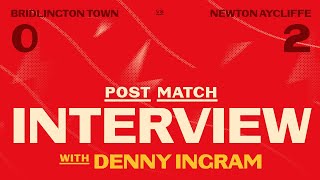 INTERVIEW  Denny Ingram after Newton Aycliffe H [upl. by Kered135]