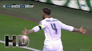 Sergio Ramos Goal  Real Madrid vs Atletico Madrid 10  28052016 Final Champions League [upl. by Aivull534]