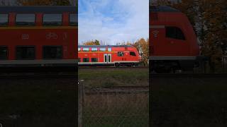 BR 245 002 mit Dostos der Deutsche Bahn durchfahrten in Basel amp Grenzach trainspotting shorts yt [upl. by Ennaillek]