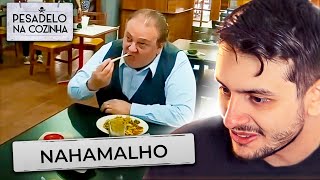 GABE REAGE PESADELO NA COZINHA NAHAMALHO [upl. by Rai]