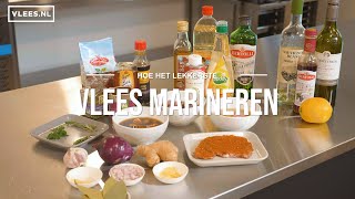 Mini masterclass Vlees marineren [upl. by Ahsinned]