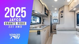 2025 Jayco Granite Ridge 22T AWD  Voyager RV Centre [upl. by Ateuqirne91]