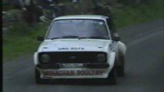 Kenny McKinstry driving a Mk2 Escort RS1800 [upl. by Brenan]