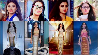 First Time Naagin Transformation Looks of After Generation Leap Naagin  Naagin 6  Surbhi Jyoti [upl. by Dwain664]