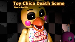 SFM FNAF Toy Chica Death Scene [upl. by Morlee]