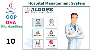 Hospital Management System in Java GUI [upl. by Skurnik653]