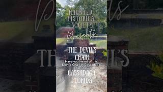 The Devil’s Chair in Cassadaga Florida ghosts haunted halloween spookyseasom [upl. by Ellynad]