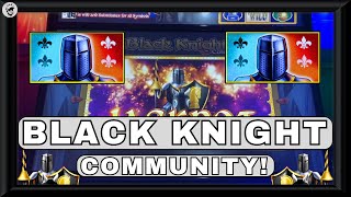 Big Black Knight Community Session With Other £500 Slot Bonuses [upl. by Layla]