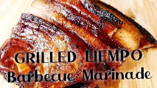 Grilled Liempo pork belly  barbecue marinade [upl. by Atrice]