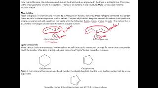 Naming Tutorial Alkanes through Alcohols [upl. by Gavrah144]