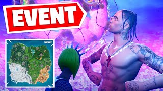 CONCERT LIVE TRAVIS SCOTT PE FORTNITE  EVENT [upl. by Neibart]