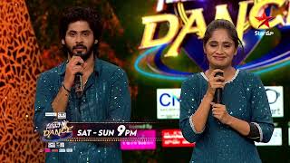 Neethone Dance  Promo  Amardeep amp Tejaswini  Race To Finale  Every Sat amp Sun at 9 PM  StarMaa [upl. by Koal]