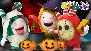 Oddbods  HALLOWEEN TRICKS  Funny Cartoons For Kids  Oddbods amp Friends [upl. by Uel]