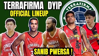 PBA UPDATE Today  Terrafirma Dyip official Roster 2024 PBA Roster Update [upl. by Aralomo75]