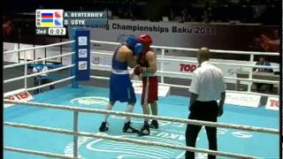 Heavy 91kg QF Berterbiev Artur RUS VS Usyk Oleksandr UKR 2011 AIBA World Champs [upl. by Ardeed]