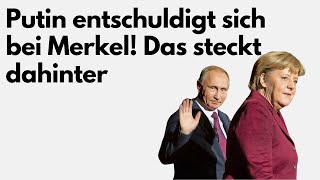 Putin entschuldigt sich bei Angela Merkel Das steht in ihrem neuen Buch quotFreiheitquot [upl. by Peria259]