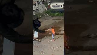 Rocket blast🤯💥 ytshorts crackers diwalicelebration diwalicrackers skycrackers experiment [upl. by Dnalyag]