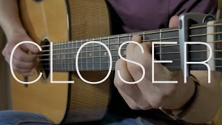 The Chainsmokers  Closer ft Halsey  Fingerstyle Guitar Cover By James Bartholomew [upl. by Aenil]