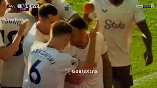 Dwight McNeil Goal Aston Villa Vs Everton 01 All Goals Results Extended Highlights [upl. by Annaiek119]