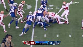 NFL SHOUTED US OUT FlightReacts To 49ers vs Seahawks Game Highlights  NFL 2024 Season [upl. by Suellen689]