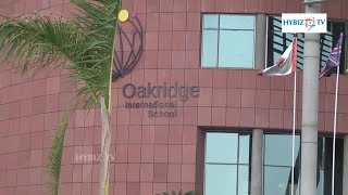 Oakridge International School Press Meet At Bachupalli  Hybiztv [upl. by Acim]