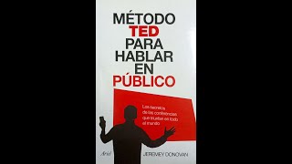 Audiolibro🎧 METODO TED PARA HABLAR EN PUBLICO  Jeremy D [upl. by Johanan346]