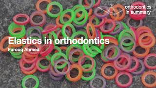 Elastics in orthodontics [upl. by Goines]