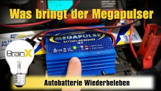 Autobatterie reparieren wiederbeleben mit Megapulser [upl. by Kyred]