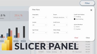 Build a Slicer Panel in Power BI Like a PRO [upl. by Thin]