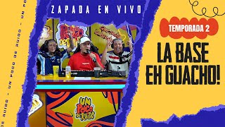 LA BASE vs EH GUACHO  Zapada EN VIVO en UN POCO DE RUIDO [upl. by Etta204]