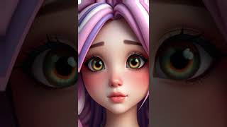 Cartoon Girl Animation 😜💖 cartoon animation funnycartoon youtubeshorts funny shorts fyp [upl. by Anyala618]